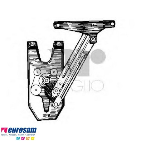Alzacristallo Destro Iveco 650-682-690
