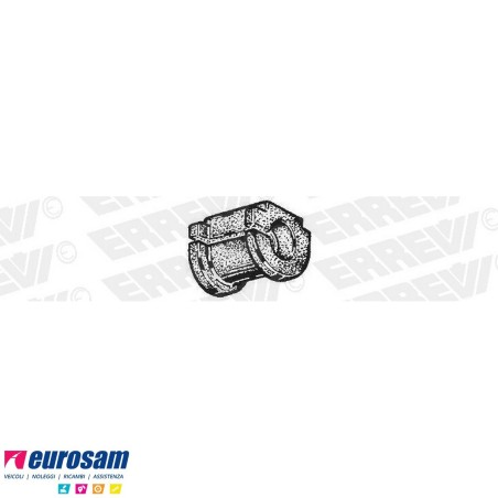Boccola D.22 L.40 gomma stabilizzatrice post Iveco Daily 35-50