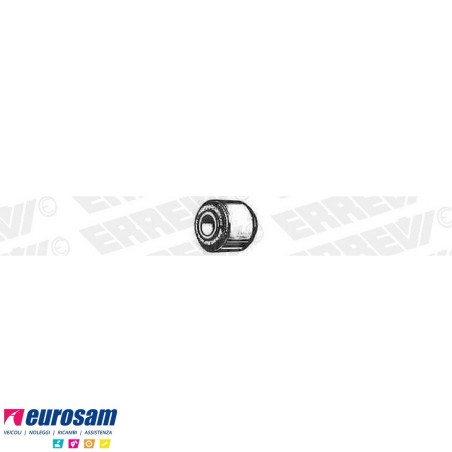 Boccola D.28x60 L.50 ferro-gomma supporto barra stabilizzatrice Iveco 135.14 al 190F35 Eurocargo T.star/tech