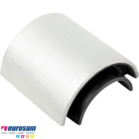 Semiboccola D.46 L.80 ferro-gomma stabilizzatrice post Iveco Eurocargo/tech e Tector