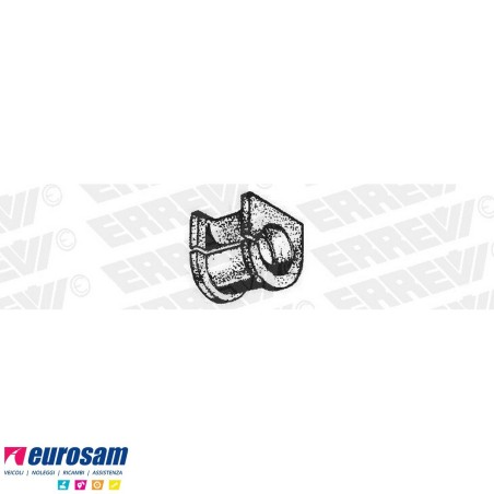Boccola D.28 L.60 gomma stabilizzatrice ant Iveco Gamma Zeta