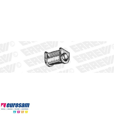 Boccola D.50 L.100 gomma stabilizzatrice ant Scania 3/4 serie