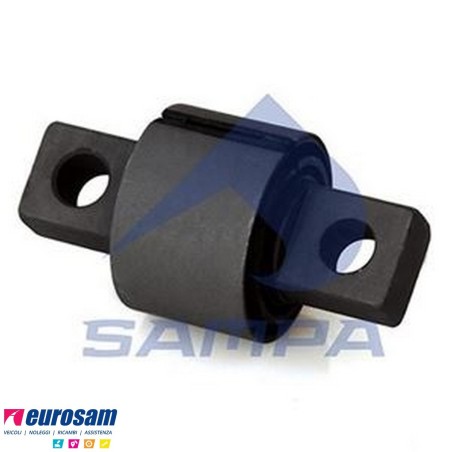 Perno gommato D.74 L.140 barra stabilizzatrice ant Mercedes Actros Mp1/2 Axor