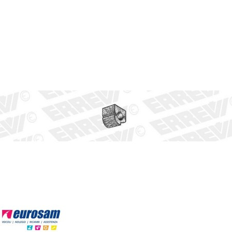 Boccola D.28 L.59 gomma barra stabilizzatrice ant Mercedes 811/814/817