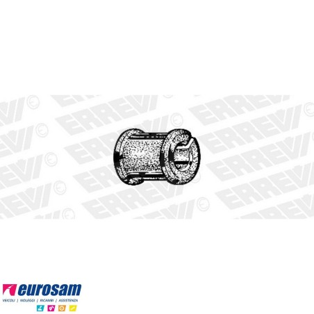 Boccola D.32x46 L.62 gomma barra stabilizzatrice post Iveco Daily 49 - 65C