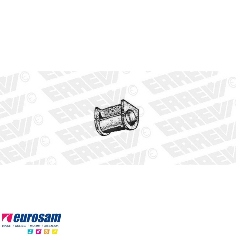 Boccola D.60 L.105 gomma barra stabilizzatrice ant Scania F/K/N 179...