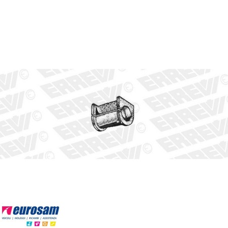 Boccola D.60 L.105 gomma barra stabilizzatrice ant Scania F/K/N