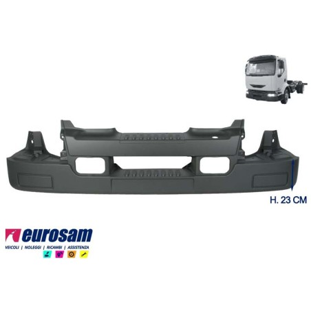 paraurti anteriore renault midlum h.23 cm