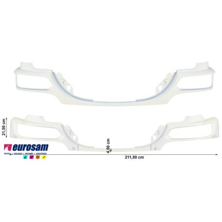 paraurti anteriore daf lf euro 6 px 5