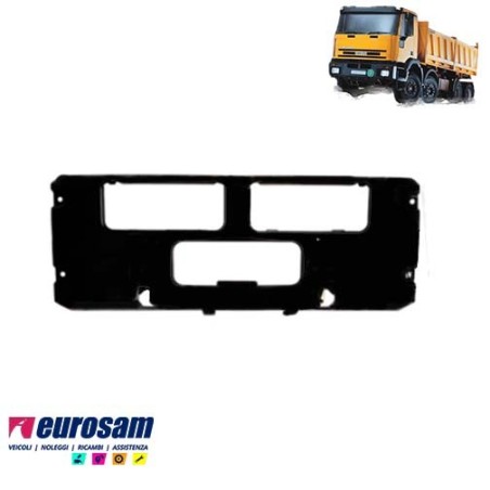 paraurti anteriore iveco eurotrakker centrale metallo