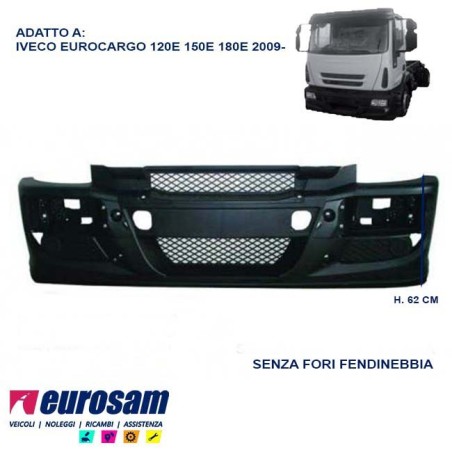 paraurti anteriore iveco eurocargo 120e 150e 180e
