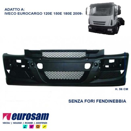 paraurti anteriore iveco eurocargo 2009 120e 150e 180e