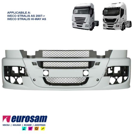 paraurti anteriore iveco stralis 2007 as 13 hi-way primer