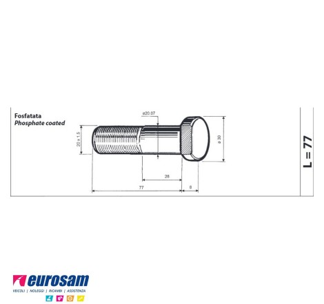 Colonnetta ruota posteriore...