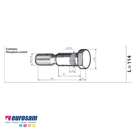 Colonnetta ruota posteriore...