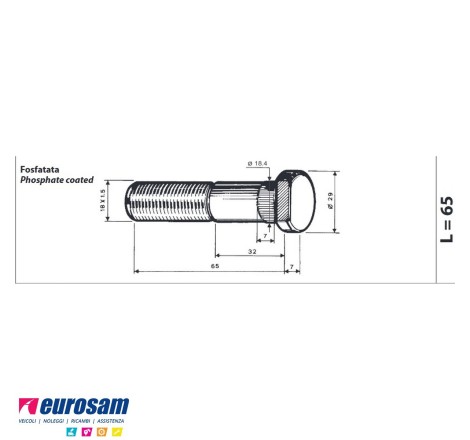 Colonnetta ruota posteriore...
