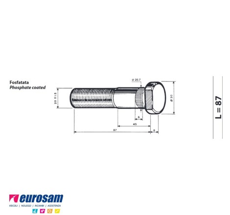 Colonnetta ruota posteriore...