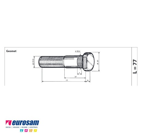 Colonnetta ruota posteriore...