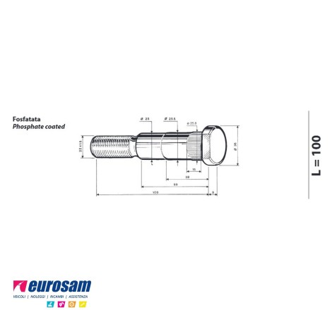 Colonnetta ruota gemellare...
