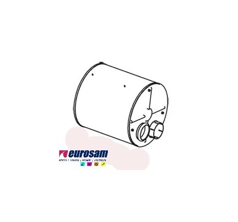 silenziatore scarico daf...