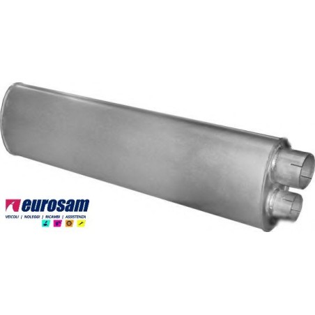 silenziatore scarico man l2000 m2000 d0826 euro 2
