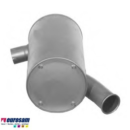 silenziatore scarico iveco eurotech eurostar stralis cursor euro 3