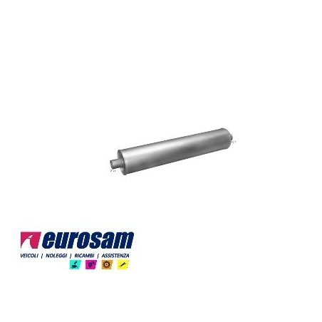 silenziatore scarico mercedes 709 t2 ln1 neoplan euro 1