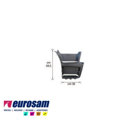 Pedana Salita Dx Scania R/S 2017 Euro 6 Tipo Medio
