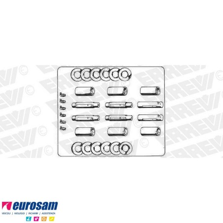 Kit revisione balestra Iveco dal 115.14 al 175.24