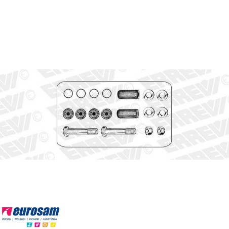Kit revisione balestra anteriore Renault Kerax Magnum Manager Maxter Premium I e II