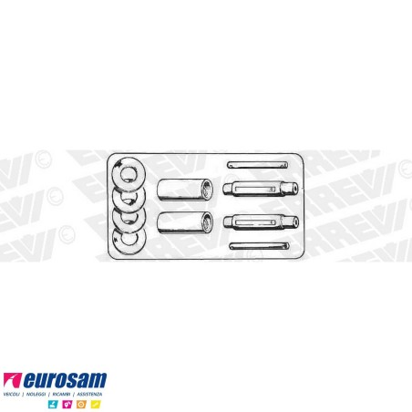 Kit revisione balestra Iveco 115.14 al 145.17