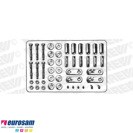 Kit revisione balestra Iveco dal 95.14 109.14 I e II serie