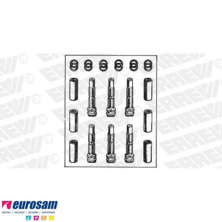 Kit revisione balestra anteriore Scania 1/2 Serie