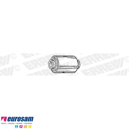 Boccola balestra ferro-gomma Iveco Eurocargo e Tector Eurotech