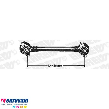 Barra di reazione L.415 Man TGA