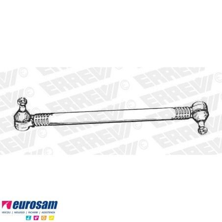 Barra di reazione L.350 posteriore Volvo FH FM
