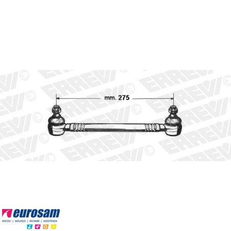 Barra di reazione L.275 posteriore Volvo FH FM