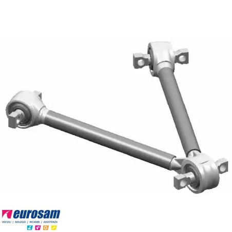 Trapezio di reazione L.622 Mercedes Actros Mp2 Mp4 Mp4 Antos Arocs Axor I e II pneumatico