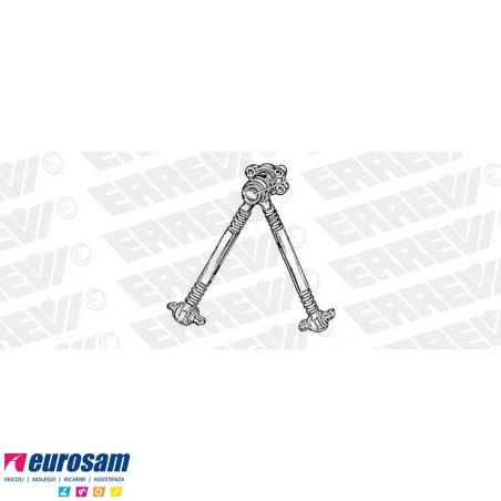 Trapezio di reazione L.665 Iveco Eurostar 190E Cursor Stralis AD AT AS pneumatico