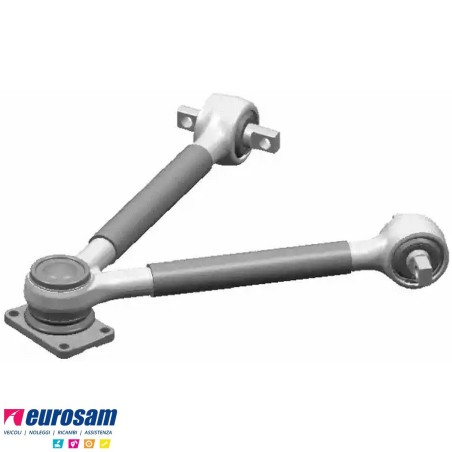 Trapezio di reazione L.637 Man F90 F2000 pneumatico