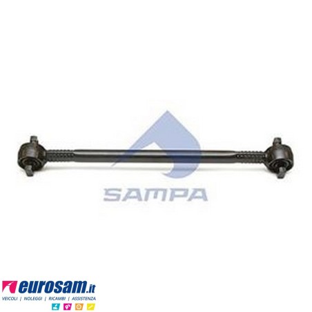 Barra di reazione L.755 posteriore Mercedes Actros