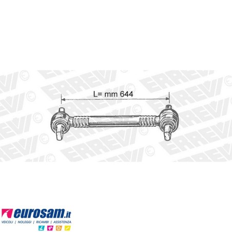 Barra di reazione L.644 Man M2000
