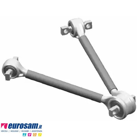Trapezio di reazione L.642,7 Man TGM 2005 - pneumatico