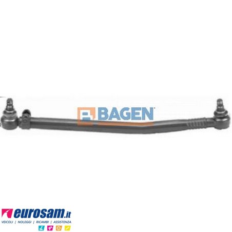 Tirante sterzo completo Iveco 100.13-100F13 con servosterzo cabina ribaltabile 2S L.705