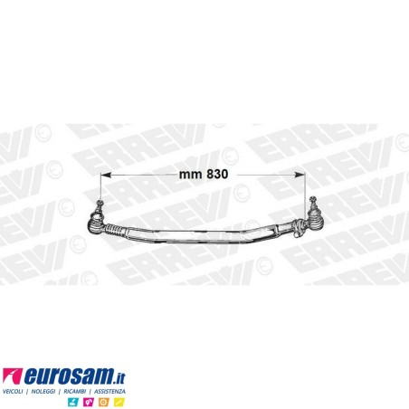 Tirante sterzo completo Daf 65Cf 75Cf 85Cf L.830