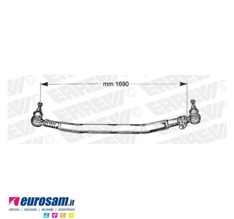 Tirante sterzo completo...