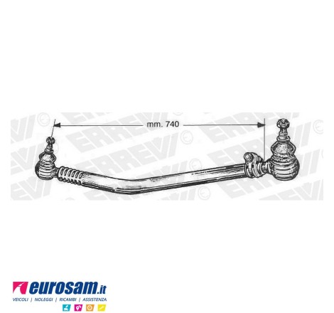 Tirante sterzo completo...