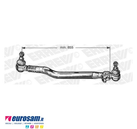 Tirante sterzo completo...