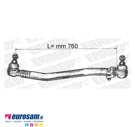 Tirante sterzo completo...