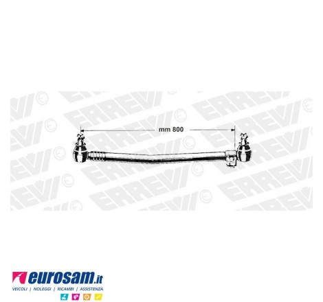 Tirante sterzo completo...